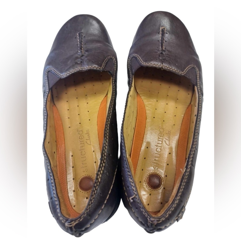 Brown Leather Women's Shoes - Picture 4 of 9
